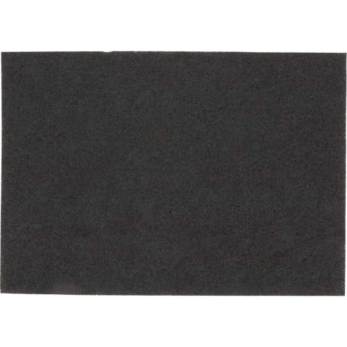 Floor Pad, 14" x 28", Stripping, Black Ontario Packaging