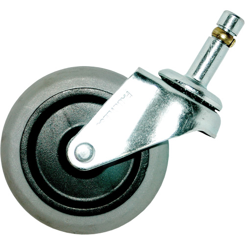 Replacement Stem Swivel Caster for Receptacle Dolly Ontario Packaging