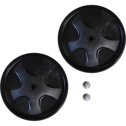 Replacement Wheels & Push Caps for Waste Dolly Ontario Packaging