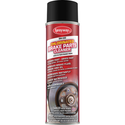 Chlorinated Brake Parts Cleaner, Aerosol Can Ontario Packaging