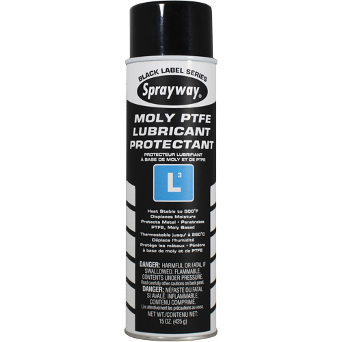 Lubrifiant protecteur au molybd&egrave;ne et PTFE L3, Canette a&eacute;rosol Ontario Packaging