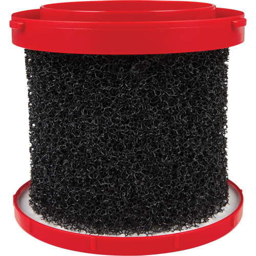 Wet Vacuum Filter, Foam, Fits 1.6 - 2.5 US gal. Ontario Packaging