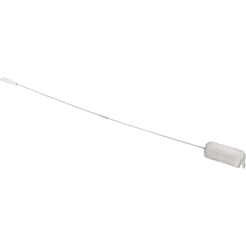 Valve Brush with 5' Flex Handle, Soft Bristles, 60" Long, White Ontario Packaging