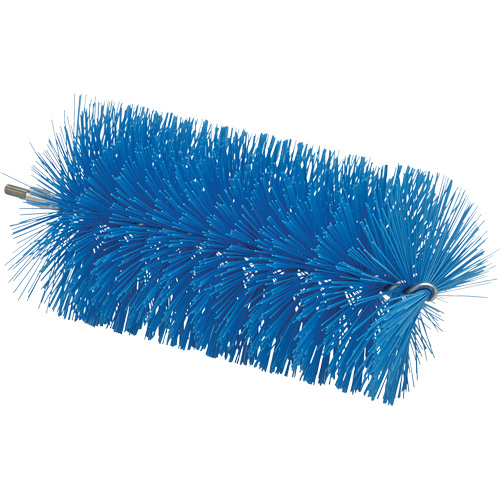 3.5" Brush for Flex Rod, Medium Bristles, 7-7/10" Long, Blue Ontario Packaging