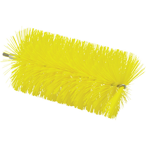 3.5" Brush for Flex Rod, Medium Bristles, 7-7/10" Long, Yellow Ontario Packaging