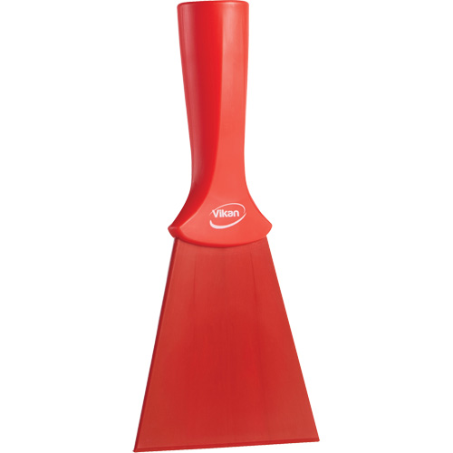 Grattoir en nylon avec poign&eacute;e filet&eacute;e, Rouge, 4" la x 8" lo Ontario Packaging