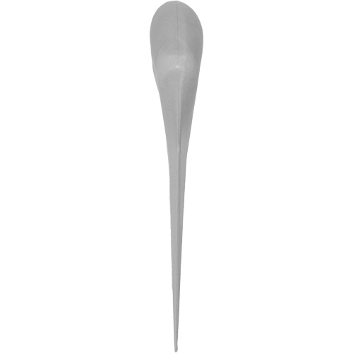 Grattoir de paillasse perceptible par d&eacute;tecteur de m&eacute;tal, Gris, 8-1/2" la x 5-1/4" lo Ontario Packaging