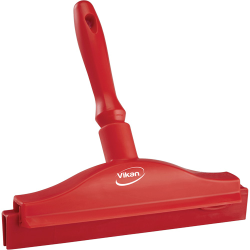 Raclette &agrave; lame double ultra hygi&eacute;nique, 10", Rouge Ontario Packaging