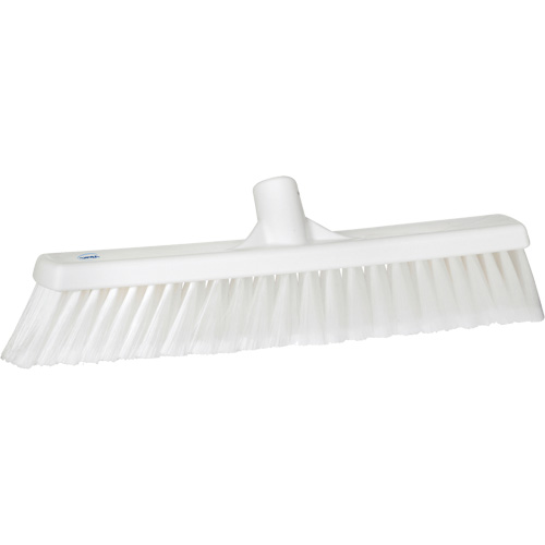 Balai-brosse pour particules fines, Crins Fin/&agrave; bout ouvrant, 16-1/4", Polypropyl&egrave;ne, Blanc Ontario Packaging