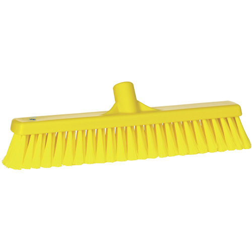 Balai-brosse pour particules fines, Crins Fin/&agrave; bout ouvrant, 16-1/4", Polypropyl&egrave;ne, Jaune Ontario Packaging