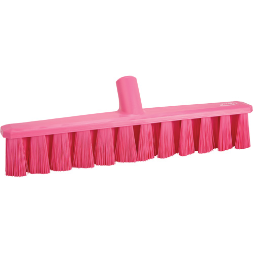 UST Push Broom, Medium Bristles, 15-1/4", Polyester, Pink Ontario Packaging
