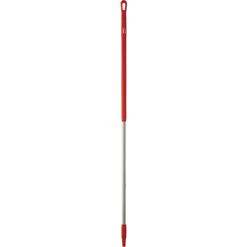 Handle, Broom/Brush/Pad Holder/Scraper/Squeegee, Red, Ergonomic, 59" L Ontario Packaging