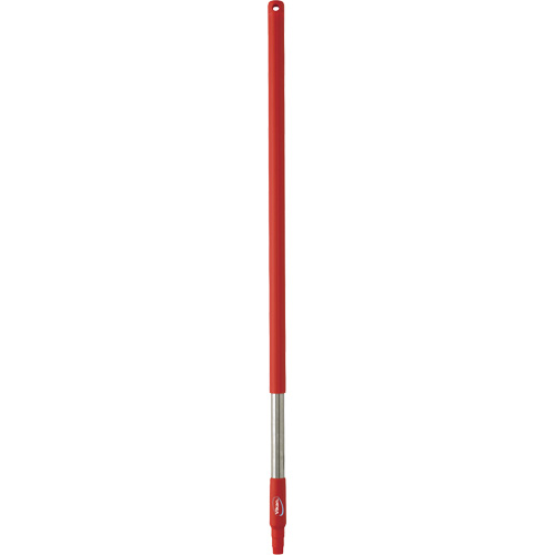 Handle, Broom/Brush/Pad Holder/Scraper/Squeegee, Red, Standard, 40" L Ontario Packaging