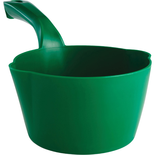 Round Bowl Scoop, Plastic, Green, 32 oz. Ontario Packaging