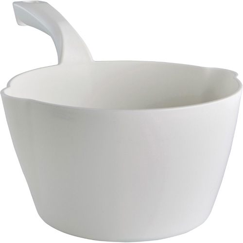 Pelle &agrave; main ronde, Plastique, Blanc, 64 oz Ontario Packaging