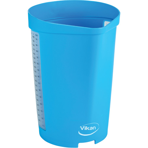 Cruche gradu&eacute;e, Plastique, Bleu, 65 oz Ontario Packaging