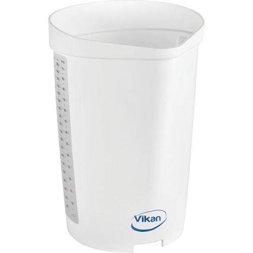 Measuring Jug, Plastic, White, 65 oz. Ontario Packaging