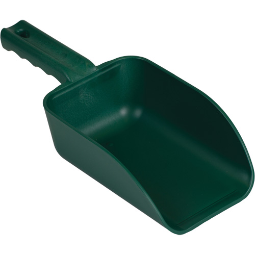 Metal Detectable Hand Scoop, Plastic, Green, 32 oz. Ontario Packaging