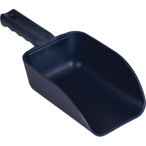 Metal Detectable Hand Scoop, Plastic, Blue, 32 oz. Ontario Packaging