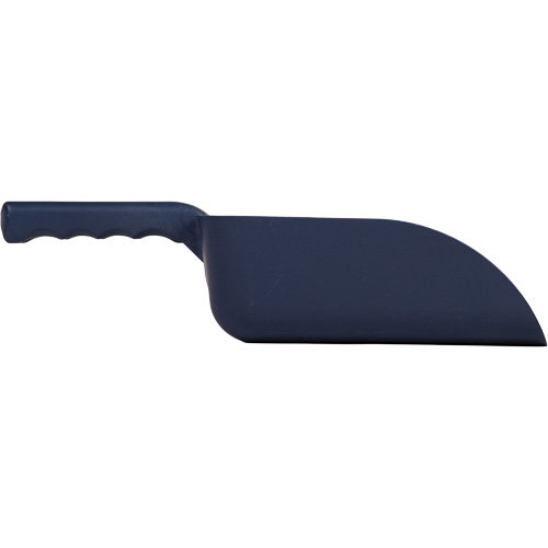 Metal Detectable Hand Scoop, Plastic, Blue, 32 oz. Ontario Packaging