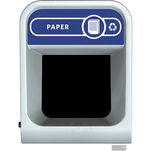 Configure Paper Waste Container, Bulk/Curbside/Deskside, Steel, 45 US gal. Ontario Packaging