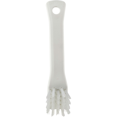 Brush with Scraping Edge, Stiff Bristles, 6" Long, White Ontario Packaging