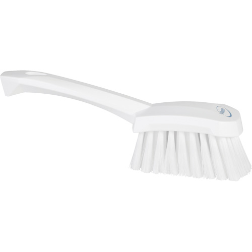 Brosse &agrave; r&eacute;curer avec manche court, Soies Doux, Longueur de 10-1/2", Blanc Ontario Packaging
