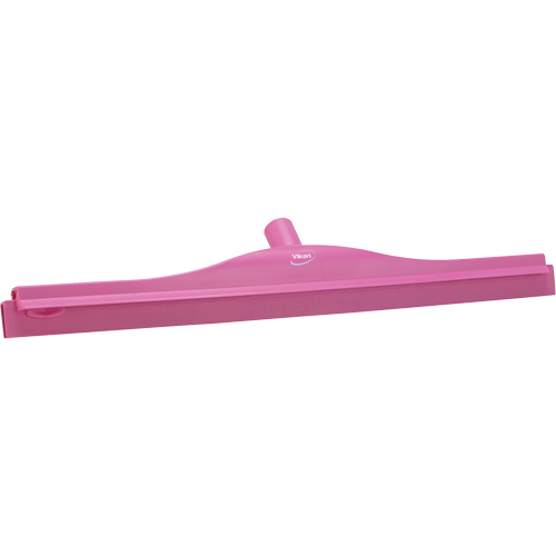 Double Blade Ultra Hygiene Floor Squeegee, 24", Pink Ontario Packaging
