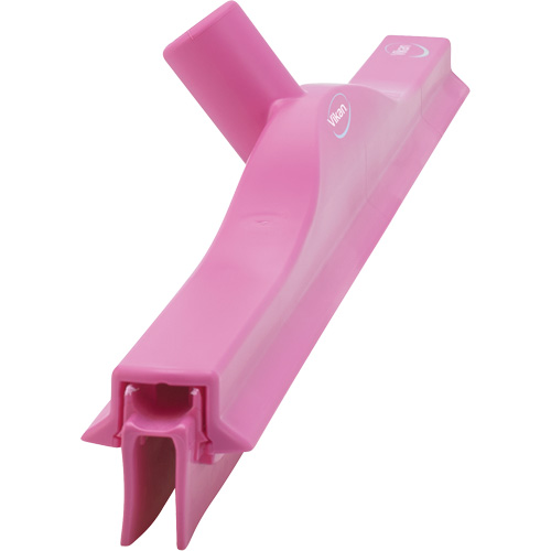 Double Blade Ultra Hygiene Floor Squeegee, 24", Pink Ontario Packaging