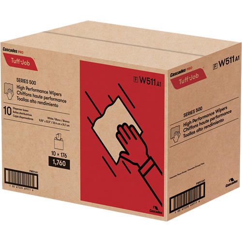 Essuie-tout Spunlace haute performance Pro Tuff-Job, Tout usage, 12-1/2" lo x 9-1/4" la Ontario Packaging