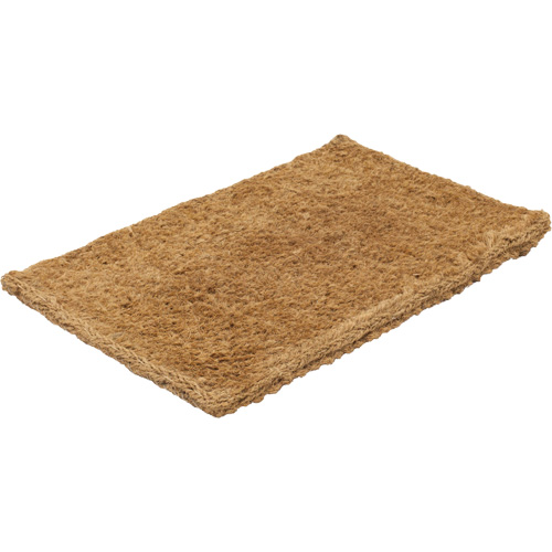 Indoor/Outdoor Coco Mat, Scraper, 3' x 5' x 1-3/8", Natural Ontario Packaging