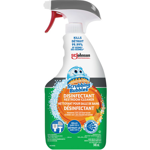 Nettoyant d&eacute;sinfectant pour toilette Scrubbing Bubbles, 32 oz, Bouteille &agrave; g&acirc;chette Ontario Packaging