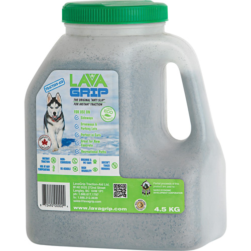 LavaGrip Traction-Aid, Container Size 9.9 lbs. (4.5 kg), Jug Ontario Packaging