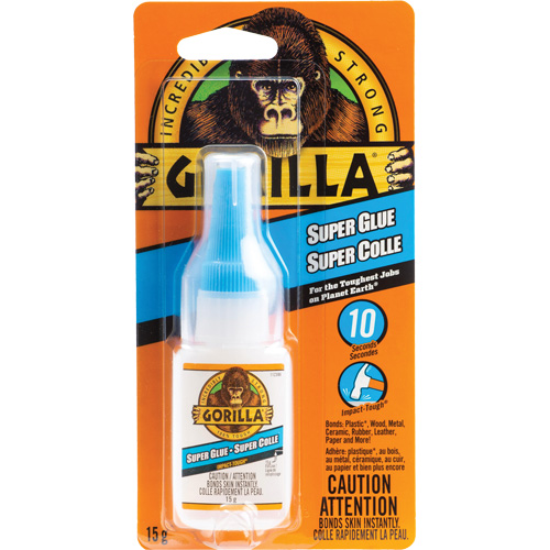 Super Glue, 15 g, Bottle, Clear Ontario Packaging