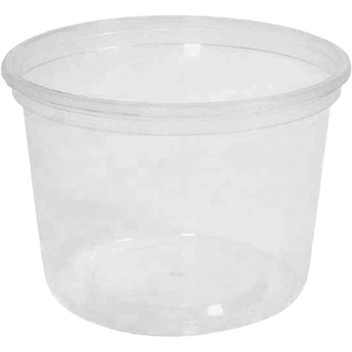 Contenant &agrave; charcuterie transparent sans couvercle MicroGourmet 16 oz, Plastique, Ronde Ontario Packaging