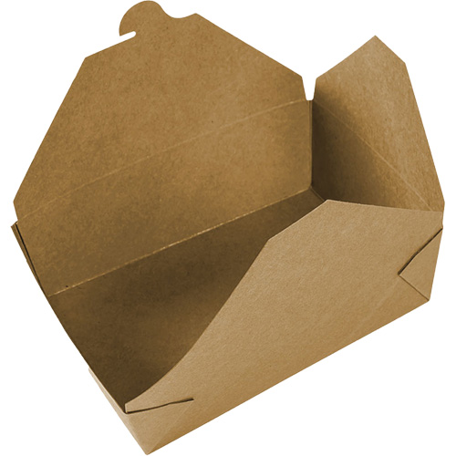 Kraft Take Out Food Containers, Corrugated, Rectangular Ontario Packaging