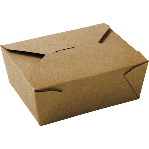 Kraft Take Out Food Containers, Corrugated, Rectangular Ontario Packaging