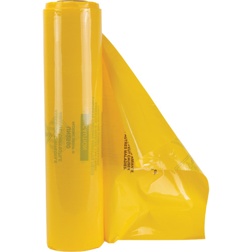 Hazardous Waste Liners, Asbestos, 40" L x 26" W, 3 mils Ontario Packaging