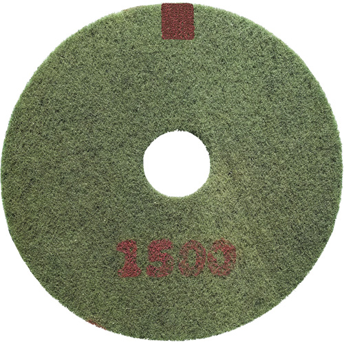 1500 Grit Floor Pad, 20", Scrubbing/Stripping, Red Ontario Packaging