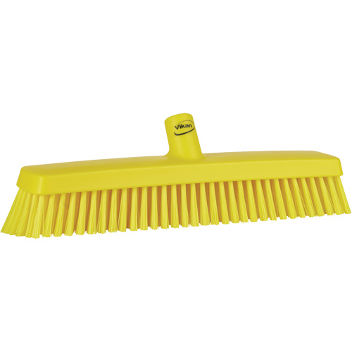 T&ecirc;te de balai-brosse, Crins Fin/Ferme, 16-1/2", Polyester/Polypropyl&egrave;ne, Jaune Ontario Packaging