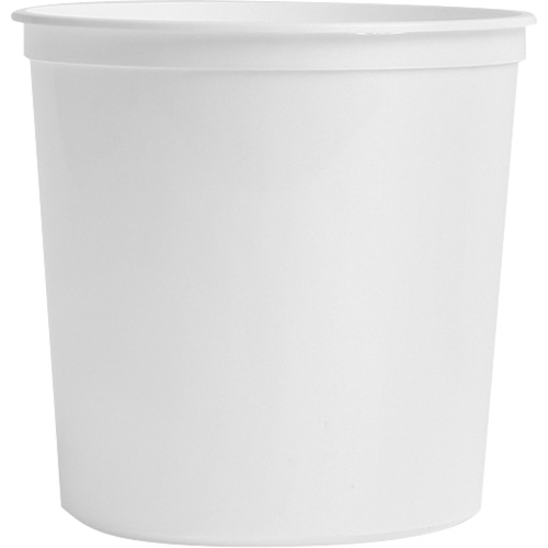 Food Storage Container, Plastic, 2 L Capacity, White Ontario Packaging