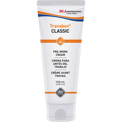Travabon&reg; Classic Oil, Grease & Adhesive Defense Cream, Tube, 100 ml Ontario Packaging