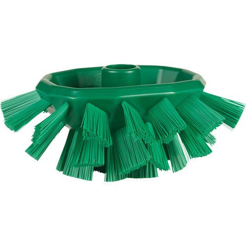 Brosse UST pour cuves, Soies Ferme, Longueur de 7-1/2", Vert Ontario Packaging
