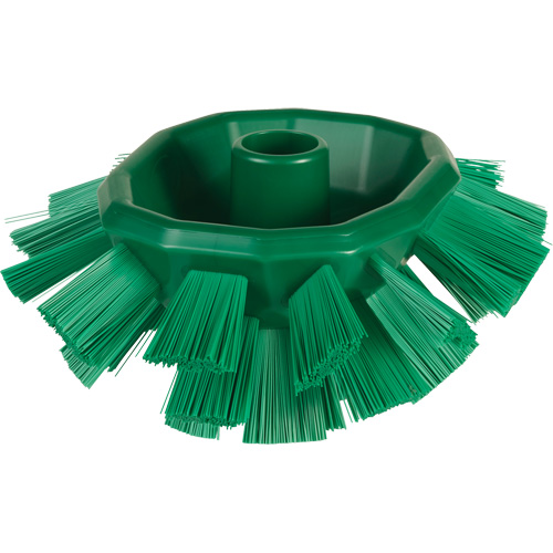 Brosse UST pour cuves, Soies Ferme, Longueur de 7-1/2", Vert Ontario Packaging