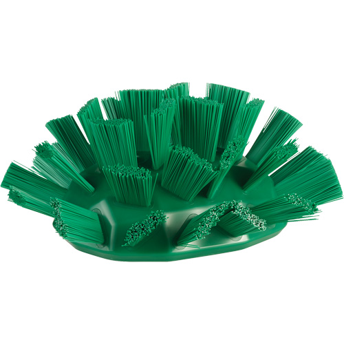 Brosse UST pour cuves, Soies Ferme, Longueur de 7-1/2", Vert Ontario Packaging