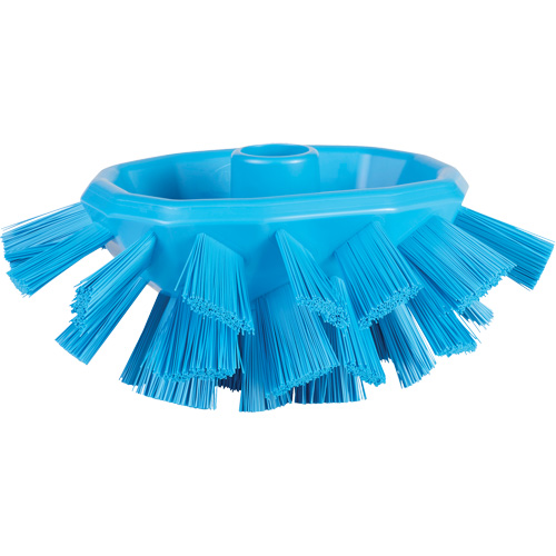 Brosse UST pour cuves, Soies Ferme, Longueur de 7-1/2", Bleu Ontario Packaging