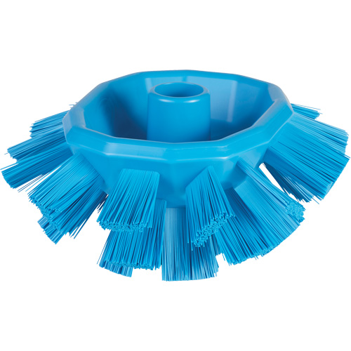 Brosse UST pour cuves, Soies Ferme, Longueur de 7-1/2", Bleu Ontario Packaging