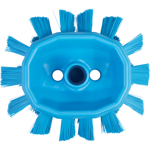 Brosse UST pour cuves, Soies Ferme, Longueur de 7-1/2", Bleu Ontario Packaging