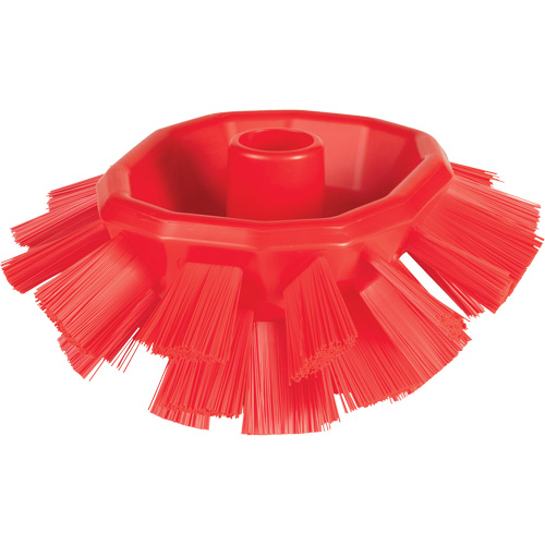 Brosse UST pour cuves, Soies Ferme, Longueur de 7-1/2", Rouge Ontario Packaging