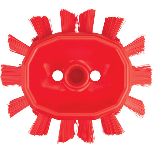 Brosse UST pour cuves, Soies Ferme, Longueur de 7-1/2", Rouge Ontario Packaging